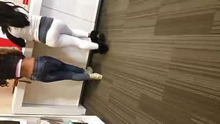 Black Asses in Phone Store