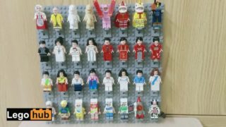 32 Lego minifigures (Chinese, Singapore, couples, random, carnival party)