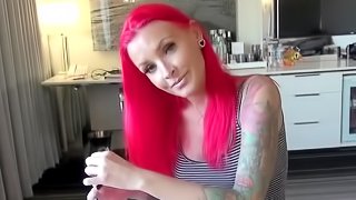 Hot Pov With A Delicious Bunny In Kitchen Scene