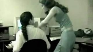 Lesbian office sex