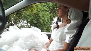 Pretty teen Amirah Adara call off her wedding and fucked