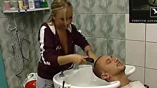 Horny hairdresser