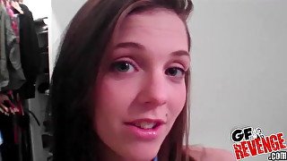 She recorded a sex tape of her masturbating
