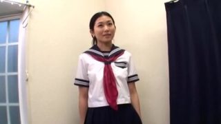 Cosplay porn video featuring School Uniform, Mio Kitagawa and Biew