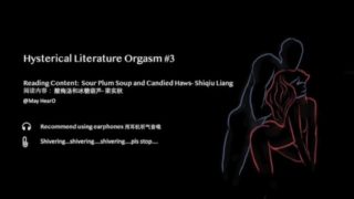  中文音声 Hysterical Literature Orgasm #3 跳蛋阅读3 shivering...抖啊抖啊 高潮呻吟 娇喘