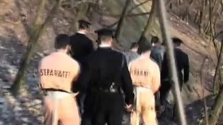 Hot gay fetish for prisoners getting mistreated by their jailer with plenty of ass action