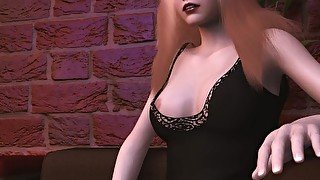 Big Boob Teen Goth Breast Expansion - Huge Growing Asian Tits