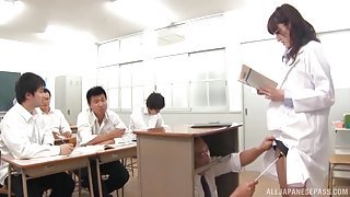 Japanese Teacher Harassed In The Classroom