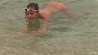 Katya Clover - First Nude Swim
