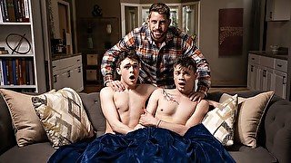 Fun family fuck with Ryan Bailey and Troye Dean