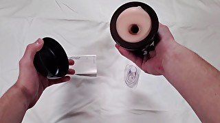 Auto Sucking Vibrating Fleshlight Sex Toy Masturbator for Men Unboxing