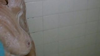 Blonde Takes A Shower And Eagerly Sucks Cock