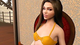 Big Boob Lesbian Giantess Breast Expansion - Tall Vs Small Comparison