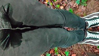 Pissing Jeans Over and Over in the Forest