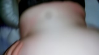 Pounding 50 inch white booty deep doggystyle with my big dick pov