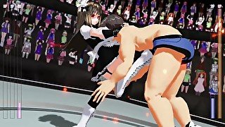 Ultimate fighting girl 2 Sherri Knee Strike 2