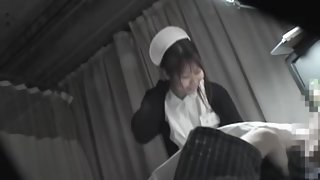 Adorable hottie enjoys some Japanese sex in the hospital