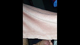Step Mom Handjob under the Blanket while camping, trying to not get caught, huge messy from step son