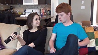 Home Alone With My Stepsister - Teen Porn