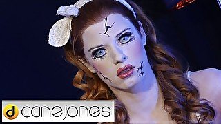 Dane Jones Czech babe Crissy Fox nightmare doll Halloween cosplay sex