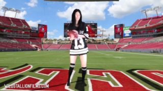 Alexandria Wu’s Sexy Super Bowl Halftime Show Promo 