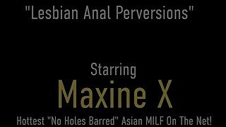 Hardcore Asian MILF Maxine X And Sexy Janessa Jordan Like Lesbian Anal!