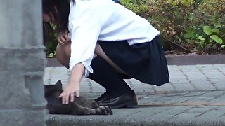 Beautiful Foot Fetish Featuring Young Japanese Schoolgirl