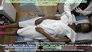 Ebony Teen Jewel Gets Yearly Gyno Exam Physical By Doctor Tampa & Nurse Stacy Shepard GirlsGoneGyno