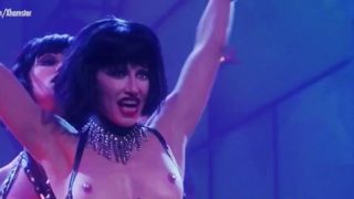 Gina gershon and elizabet barkli nude scene from showgirls
