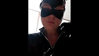 CatWoman humiliates, detains and spits. TEASER CLIP.