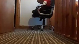 Fucking my best friend teddy rough on a chair (turn volume up)