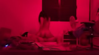Red light room sex with my beautiful girlfriend