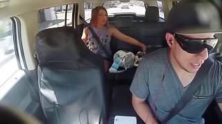 Hot ass diva with natural tits throbbed doggystyle in the car