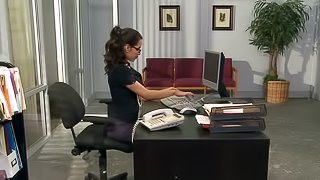 Sexy Office Slut Yurizan Beltran Shows Her Hot Upskirt and Gets Fucked