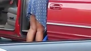 upskirt granny with fat ass