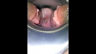 NYC thot Speculum play while ovulating p1