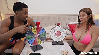 Alexis Fawx plays kinky sex games with ebony dude Isiah Maxwell