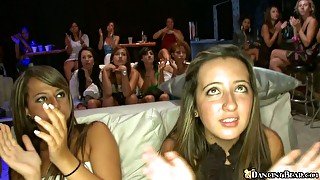 Mind blowing girls party with strippers