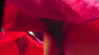 The best upskirt film ever with lonely bombshell