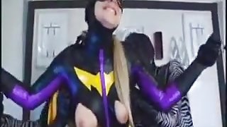 Bat girl gets captured and fucked