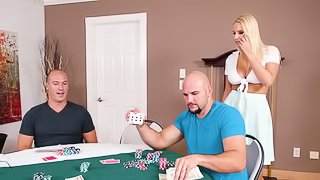 Vanessa Cage is happy that her husband lost a game of poker