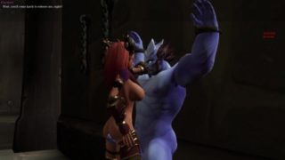 World warcraft porn. Alexstrasza was captured in the hands of a gnome!