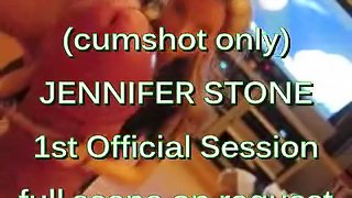 BBB preview: Jennifer Stone's 1st official facial (cumshot only)