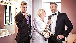 Alex Mecum and Benjamin Blue are fucking on a wedding day