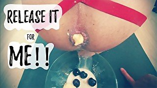 FOOD & ENEMAS Domination - RELEASE it for me! I'll SMASH everything on your COCK!