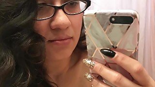 Marianna Latina Mom playing with her Fat Pussy