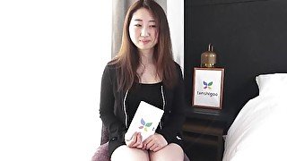 From Japan Ai Okamoto in first ever on screen casting couch interview to become JAV model uncensored, pussy licking video