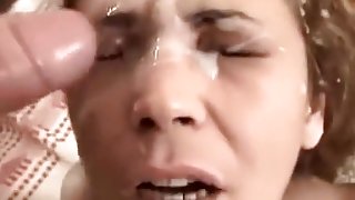 Compilation of cum hungry babes getting cumshots