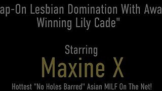 Lesbian Redhead Lily Cade Dominating Wild Cougar Maxine X!