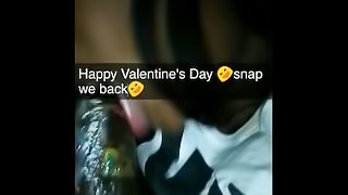 Valentines day on snapchat
